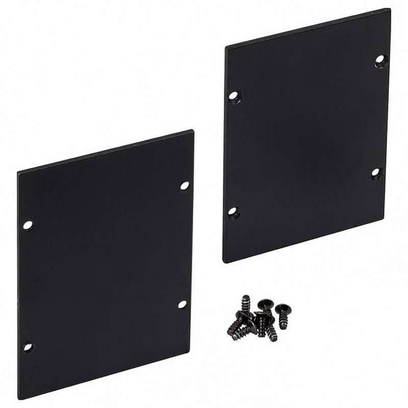 Набор заглушек для профиля Arlight ARH-LINE-6085 BLACK 018649 