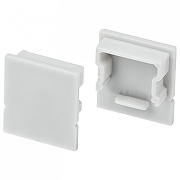 Набор заглушек для профиля Arlight ARH-WIDE-H20 Square 018876 цвет серый