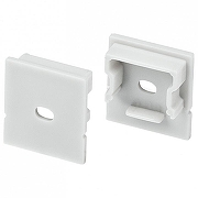 Набор заглушек для профиля Arlight ARH-WIDE-H20 Square 018879 цвет серый
