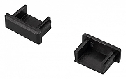 Заглушка Arlight MIC 020919 цвет черный