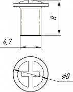 Подвес для трека Arlight MAG-45 027017 цвет арматуры Серебро-2