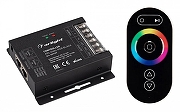 Контроллер-регулятор цвета RGB с пультом ДУ Arlight COMFORT 027157 цвет Черный