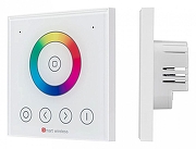 Панель-регулятора цвета RGB роторный встраиваемый Arlight COMFORT 029931 цвет белый