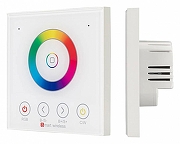 Панель-регулятора цвета RGBW сенсорный накладной Arlight COMFORT 032360 цвет белый
