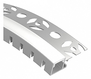 Профиль встраиваемый гибкий Arlight FANTOM 040328(1) цвет серебристый