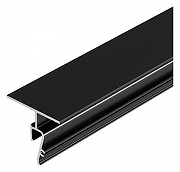 Профиль для контурной подсветки натяжного потолка Arlight STRETCH 040703 цвет черный-1