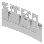 Профиль для плинтусов гибкий Arlight FANTOM 043674(1) цвет белый