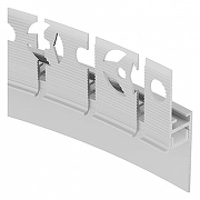 Профиль для плинтусов гибкий Arlight FANTOM 043674(1) цвет белый-1