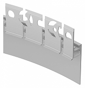 Профиль для плинтусов гибкий Arlight FANTOM 043675(1) цвет белый-1