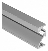 Профиль накладной Arlight SL-BEVEL 043687 цвет серебристый