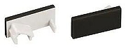 Набор заглушек для профиля Arlight SL-BEVEL 043693 цвет черный