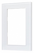 Рамка для двойной розетки Arlight FRM-GLARE 043789 цвет Белый