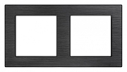 Рамка на 2 поста Arlight FRM 043855 цвет Черный