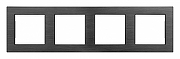 Рамка на 4 поста Arlight SCT 043862 цвет Черный