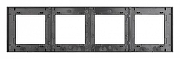 Рамка на 4 поста Arlight SCT 043862 цвет Черный-1