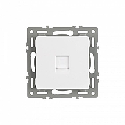 Розетка Ethernet RJ-45 и со шторками, без рамки Arlight SCT 045301 цвет Белый