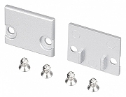 Заглушка для профиля Arlight FLOOR 047410 цвет серебристый