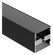 Профиль накладной Arlight LINE 047487 цвет черный
