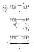 Крепление для шнура Arlight MOONLIGHT 048402 цвет золотой-2