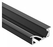 Профиль встраиваемый Arlight SL-BEVEL-W21-F 048997 цвет черный