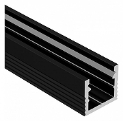 Профиль накладной Arlight SL-MINI-10 049018 цвет черный