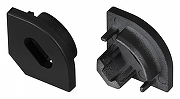 Набор заглушек для профиля Arlight SL-KANT-H10 049410 цвет черный