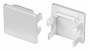 Набор заглушек для профиля Arlight SL-MINI-15 049416 цвет серебристый