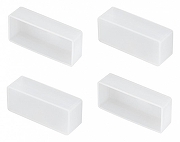 Набор заглушек для профиля Arlight WPH-FLEX 050120 цвет белый