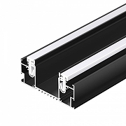 Профили встраиваемые для натяжных потолков Arlight STRETCH 055208 цвет черный-1