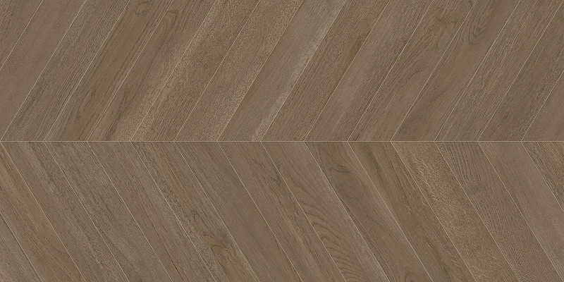 Керамогранит Delacora  Волнат Шеврон темный / Walnut Chevron Dark D120249M Матовый 