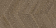 Керамогранит Delacora  Волнат Шеврон темный / Walnut Chevron Dark D120249M Матовый 60х120 см-5