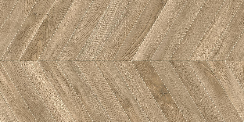 Керамогранит Delacora  Волнат Шеврон светлый / Walnut Chevron Light D120251M Матовый 