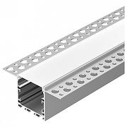 Профиль встраиваемый Arlight LINIA32 056262 цвет серебристый