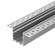 Профиль встраиваемый Arlight LINIA32 056262 цвет серебристый-1