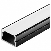 Профиль накладной Arlight SILER 058962 цвет черный