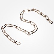 Подвес Eurosvet 10300 10301 цепь длиной 1 метр с 2 карабинами золото, арт. 73024 цвет золото