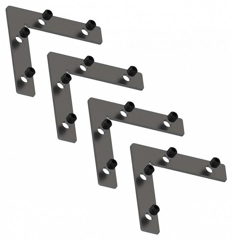 Соединитель угловой L-образный для треков встраиваемых Novotech Flum 135134 