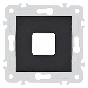 Розетка для вывод кабеля без рамки Arte Milano am-203 203.49-1.black цвет Черный