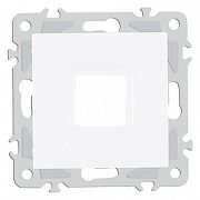 Розетка для вывод кабеля без рамки Arte Milano am-206 206.49-1.white цвет Белый