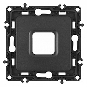 Розетка для вывод кабеля без рамки Arte Milano am-217 217.49-1.black цвет Черный