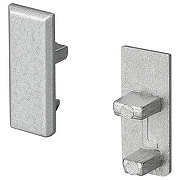 Набор заглушек для профиля Arlight Alu-Lano 21943 цвет серый