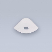 Заглушка для профиля Eleganz 25015 цвет Белый