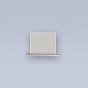 Заглушка для профиля Eleganz 25097 цвет Серый