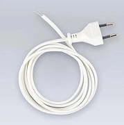 Провод электрический с выключателем Eleganz 25600 цвет Белый