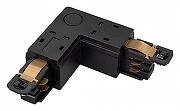 Соединитель угловой L-образный для треков встраиваемых Arlight LGD-4TR 29302 цвет арматуры Черный