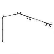 Соединитель угловой L-образный для модульных светильников Novotech Glat 359379 цвет черный-1