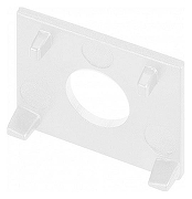 Заглушка для трека боковая Arlight MAG-ORIENT 37324 цвет арматуры Белый-1