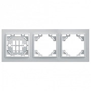 Рамка на 3 поста Stekker PFR00-9003 39056 цвет Белый