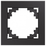 Рамка на 1 пост Stekker Катрин 39539 цвет Графит