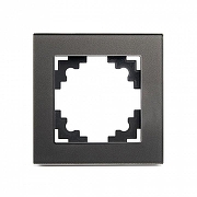 Рамка на 1 пост Stekker Катрин 39539 цвет Графит-4